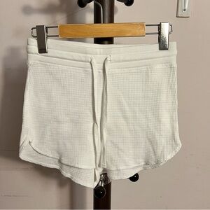 aritzia waffle shorts
